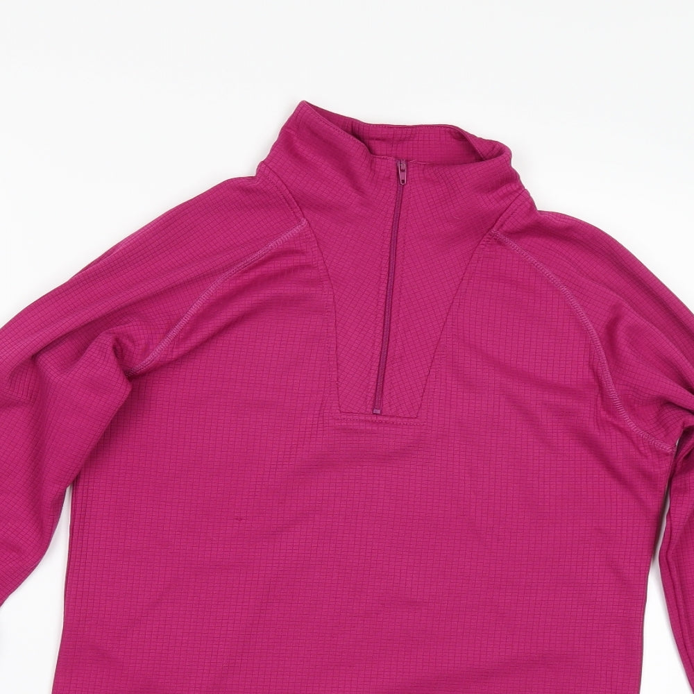 Mountainlife Womens Pink   Basic T-Shirt Size 10