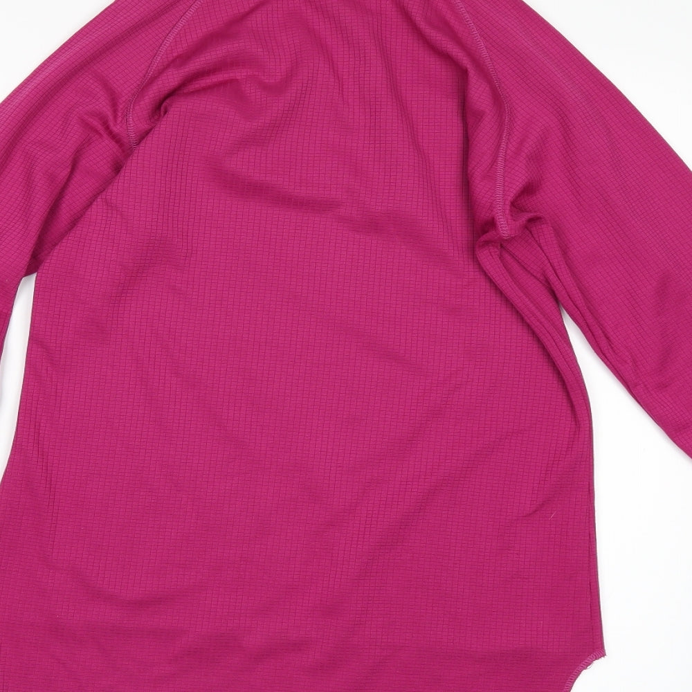 Mountainlife Womens Pink   Basic T-Shirt Size 10