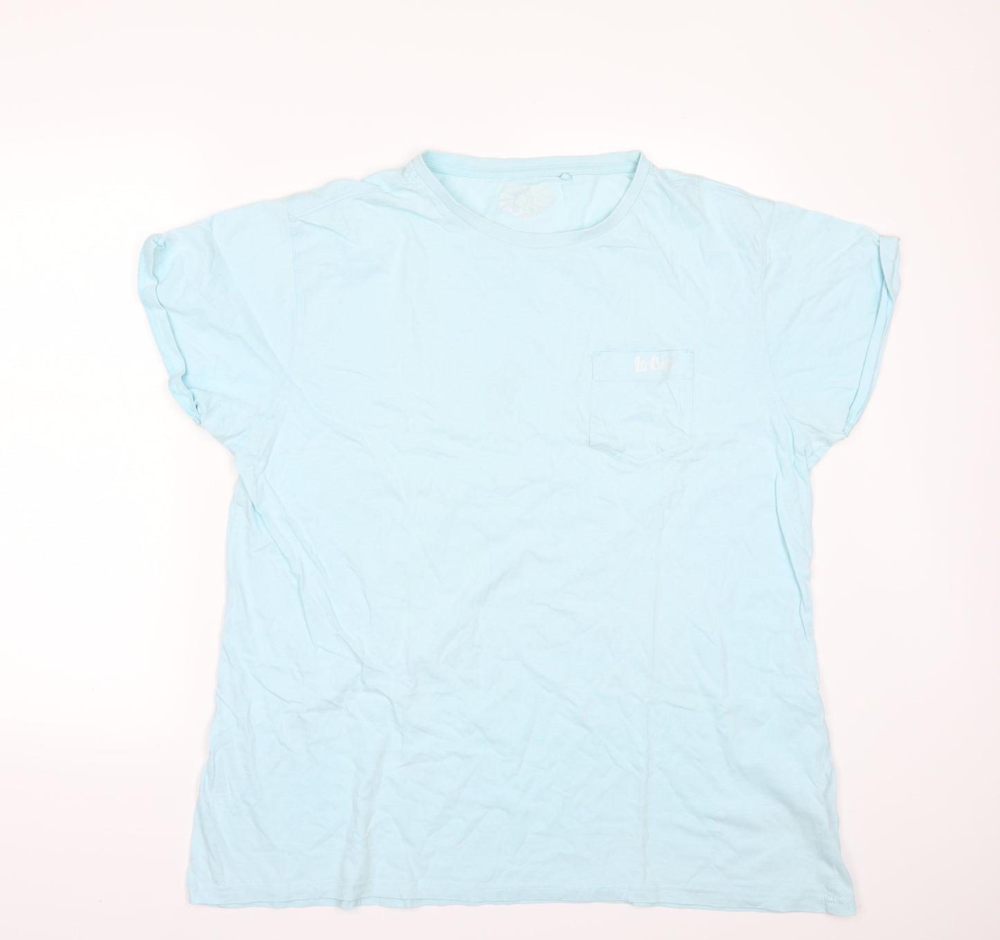 Lee Cooper Mens Blue    T-Shirt Size 2XL