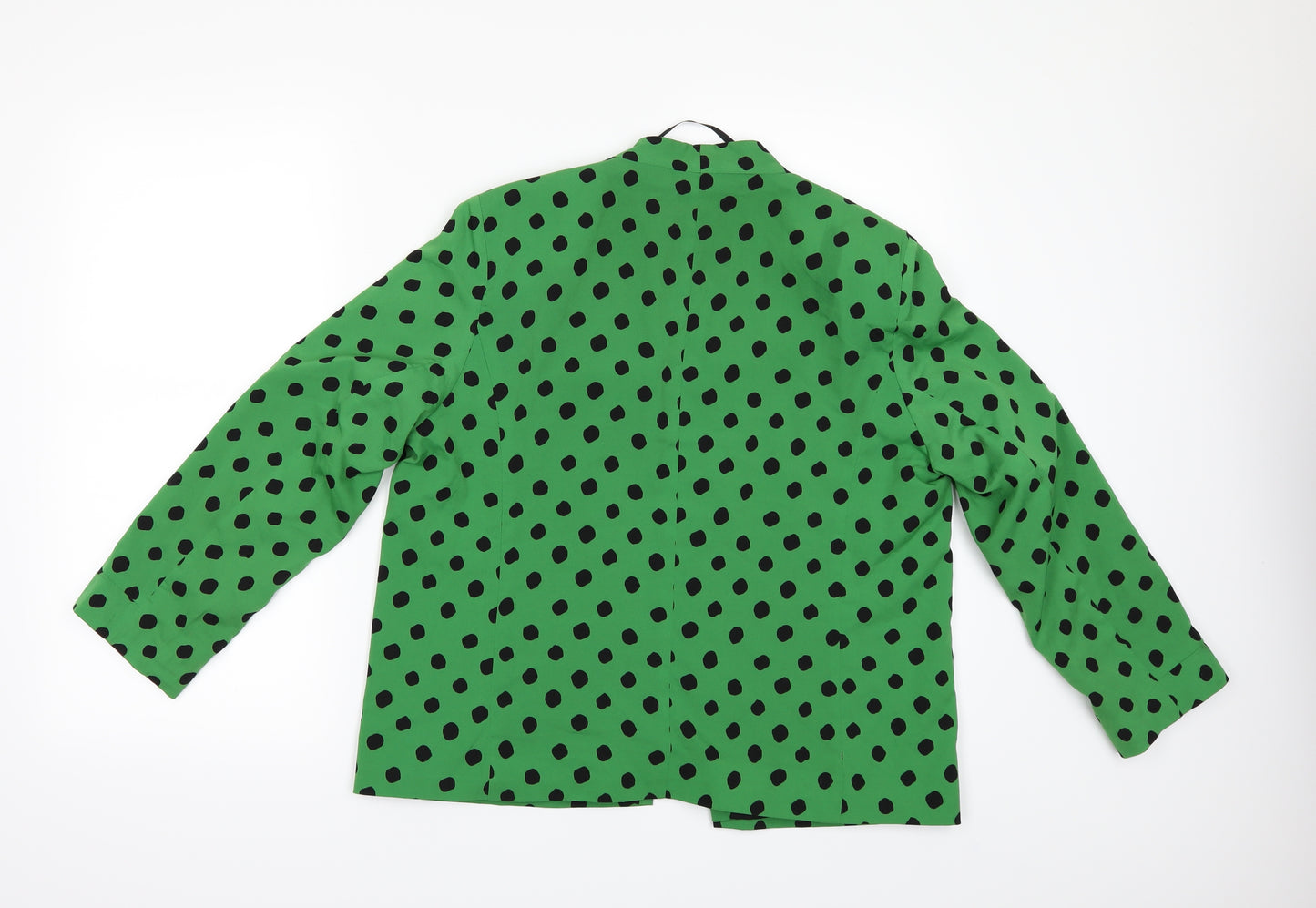 River Island Womens Green Polka Dot  Jacket  Size 12