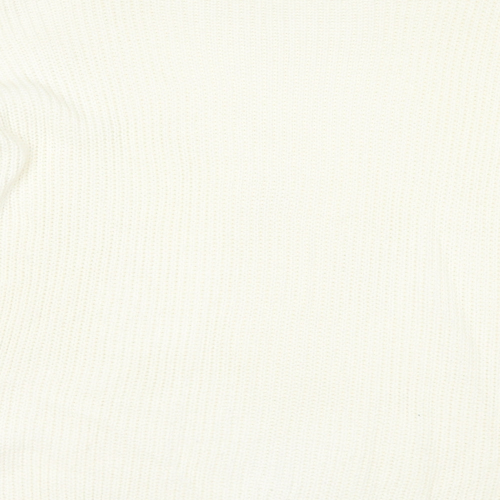 booh Womens Ivory   Pullover Jumper Size M  - tie sides