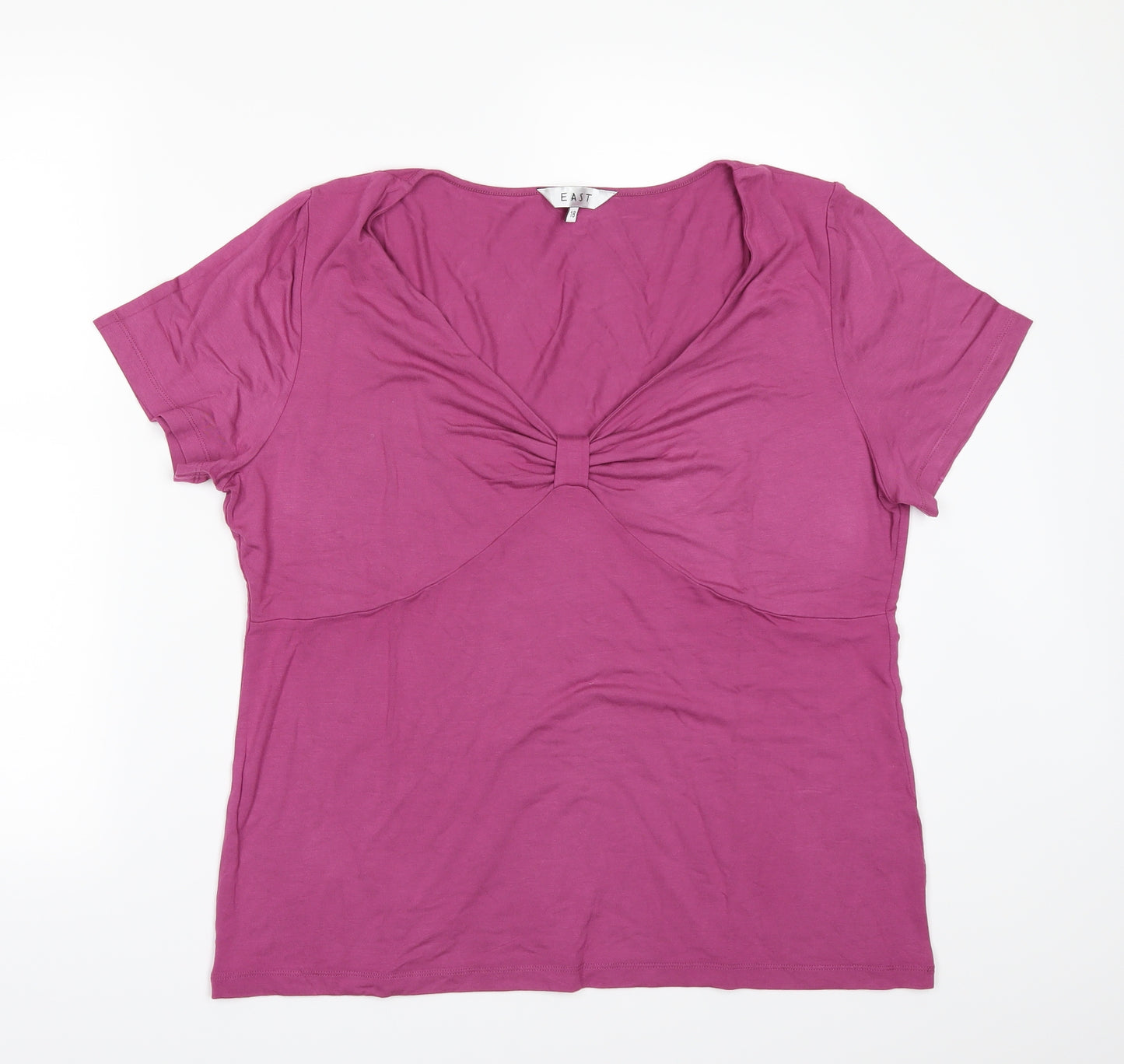 EAST Womens Pink   Basic T-Shirt Size 18