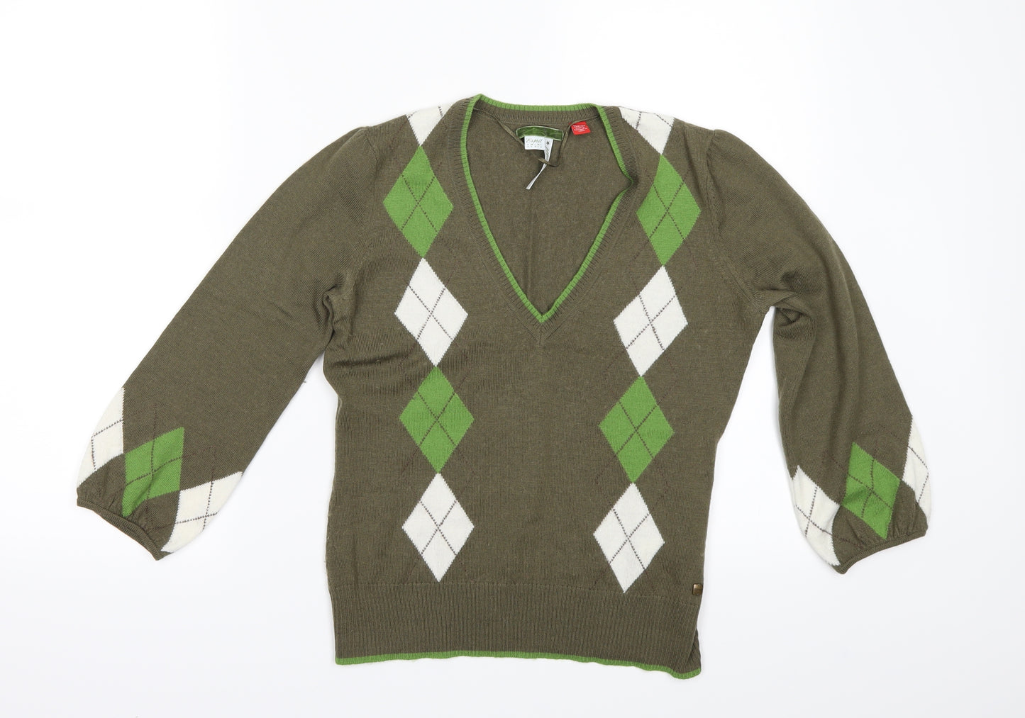 Esprit Womens Green   Pullover Jumper Size S