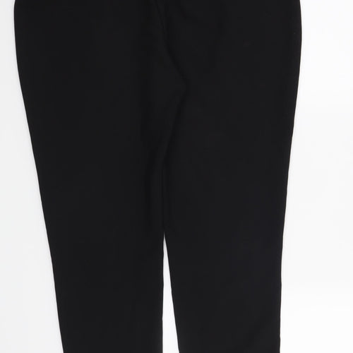 F&F Womens Black   Trousers  Size 12 L28 in