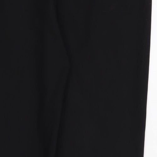 F&F Womens Black   Trousers  Size 12 L28 in
