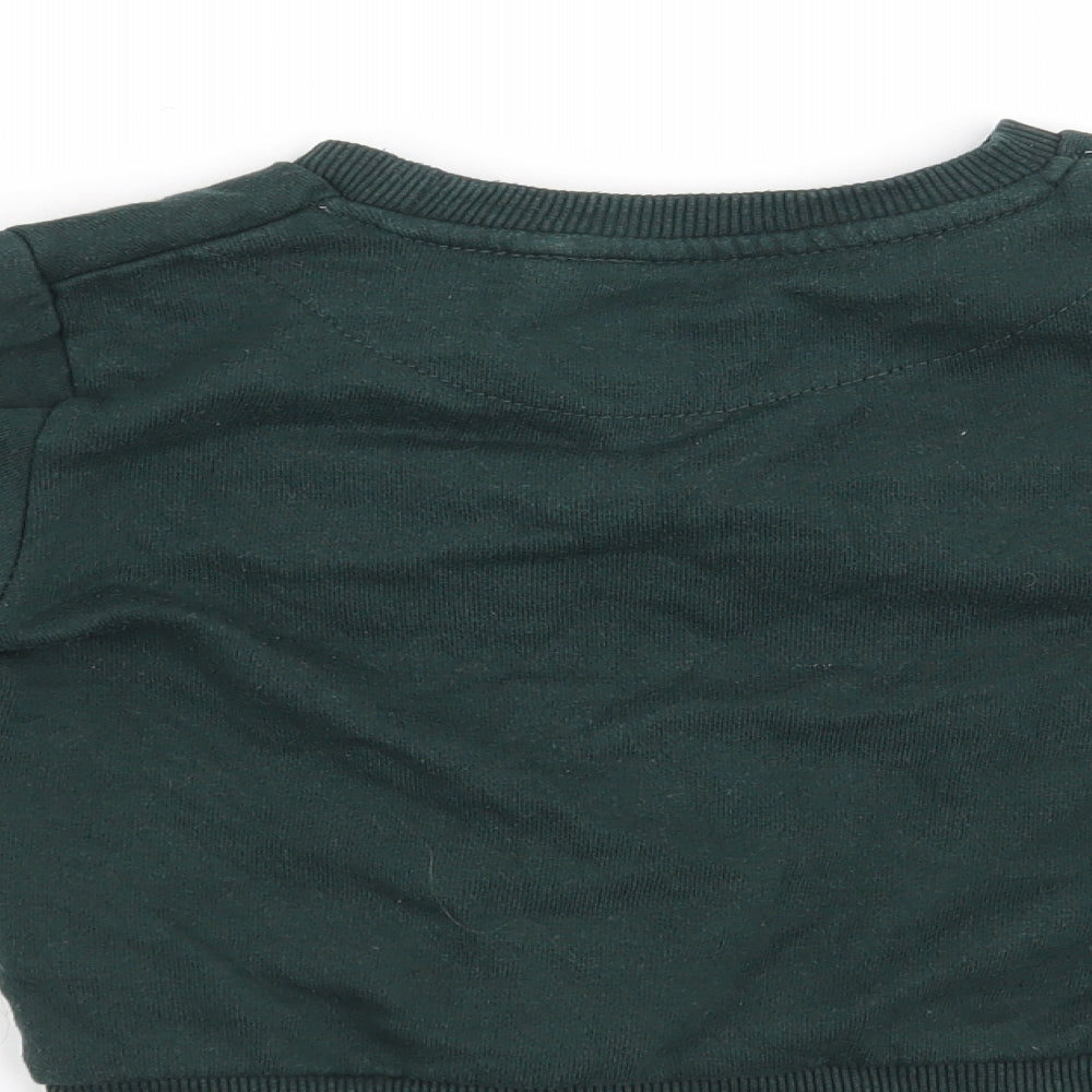 Primark Boys Green   Pullover Sweatshirt Size 3-4 Years  - Hero
