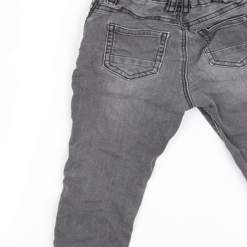 George Boys Grey   Cargo Jeans Size 18-24 Months  - Rocket