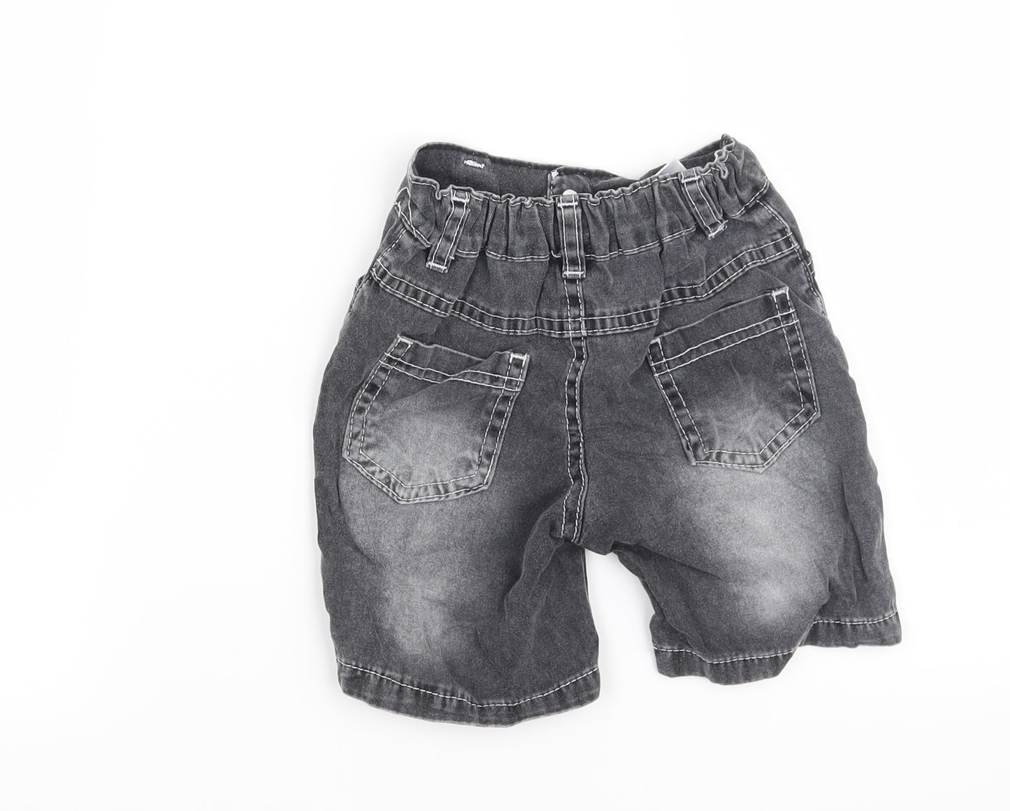 Siser Boys Grey   Cropped Jeans Size 2 Years