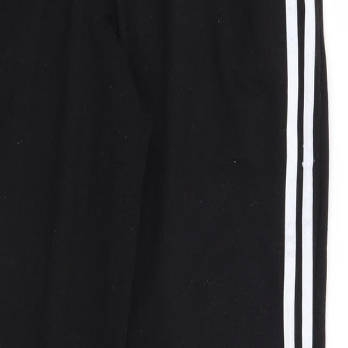 Miss Diona Womens Black Striped  Sweatpants Trousers Size L L28 in