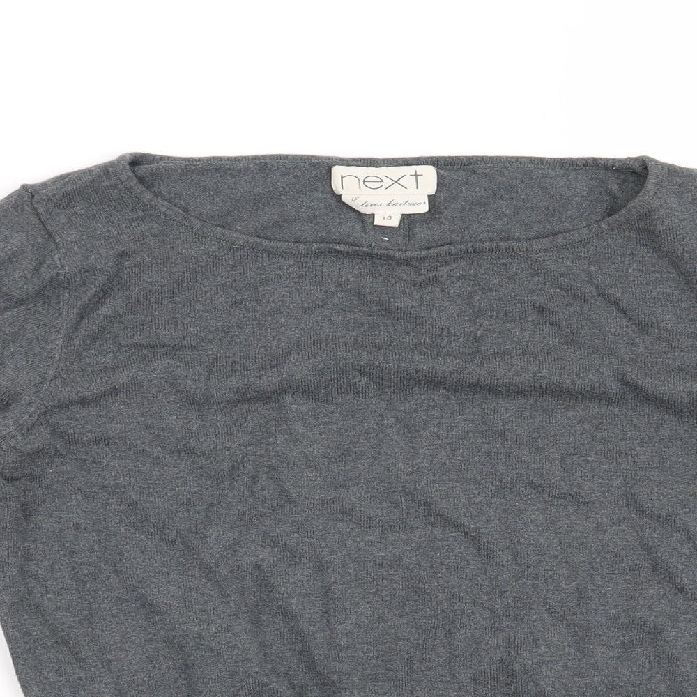 NEXT Womens Grey   Pullover Jumper Size 10