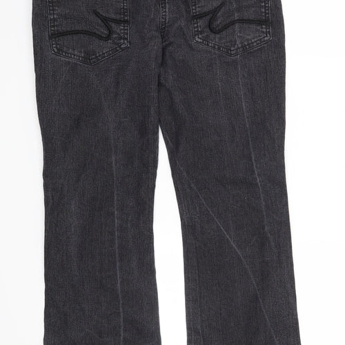 F&F Womens Black   Bootcut Jeans Size 12 L27 in