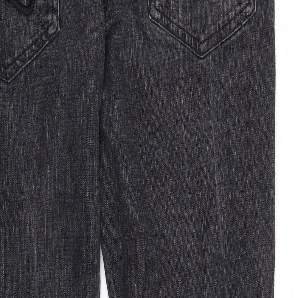 F&F Womens Black   Bootcut Jeans Size 12 L27 in