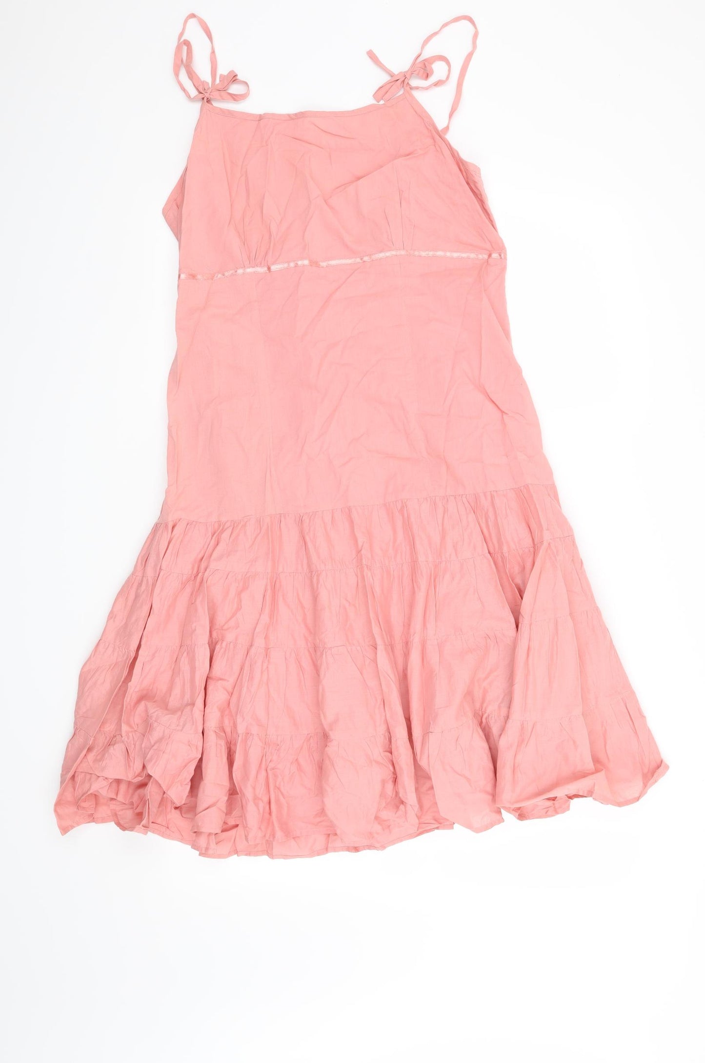 Evie Womens Pink   Slip Dress  Size 14