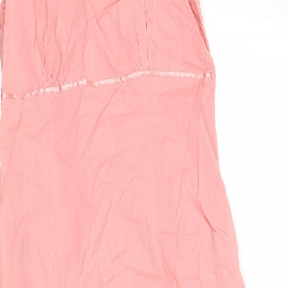 Evie Womens Pink   Slip Dress  Size 14