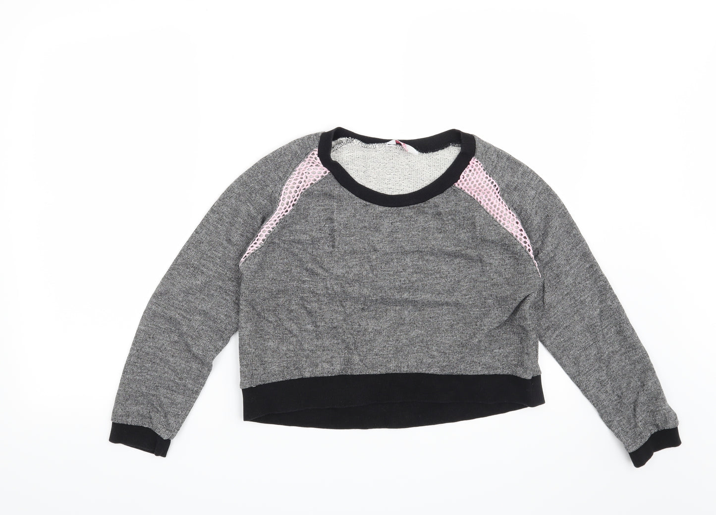 Sophie Girls Grey   Pullover Sweatshirt Size 12-13 Years