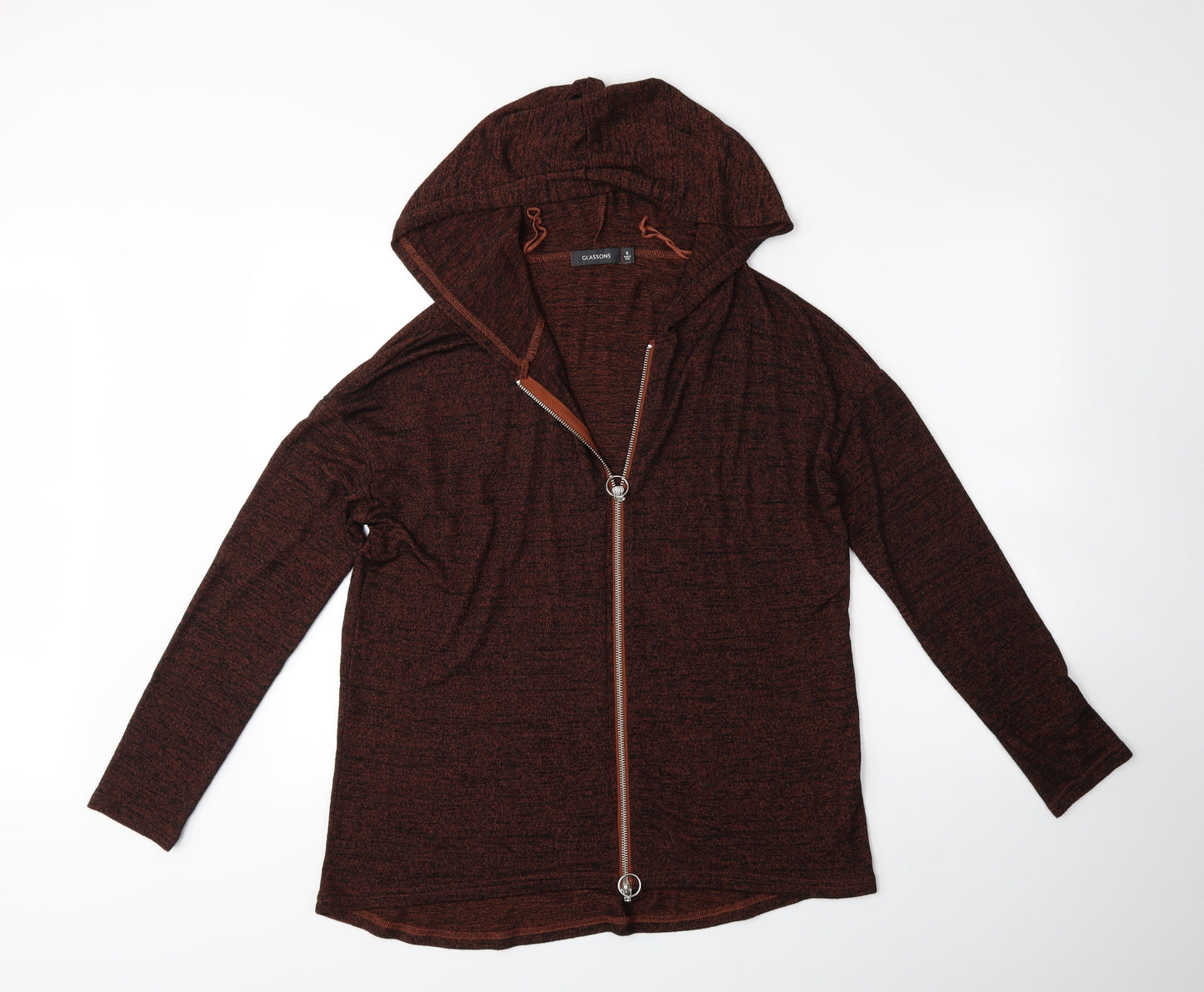 GLASSONS Womens Black   Cardigan Jumper Size S
