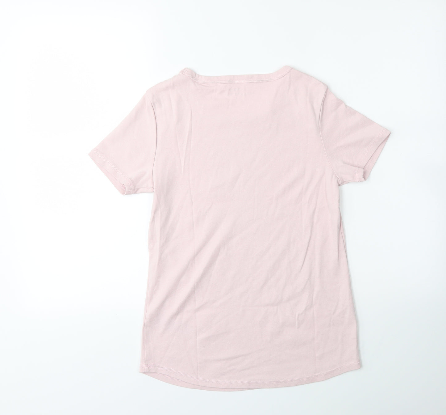 Marks and Spencer Womens Pink   Basic T-Shirt Size 12