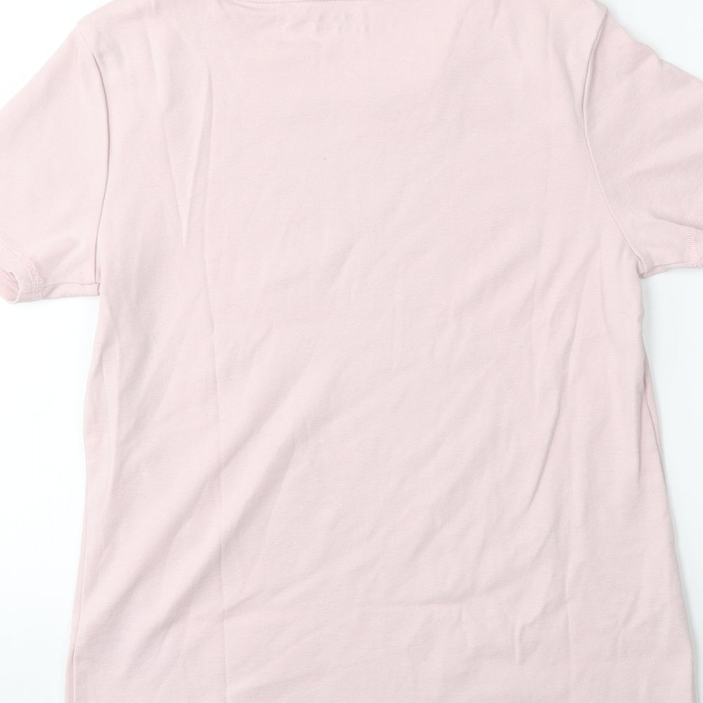 Marks and Spencer Womens Pink   Basic T-Shirt Size 12