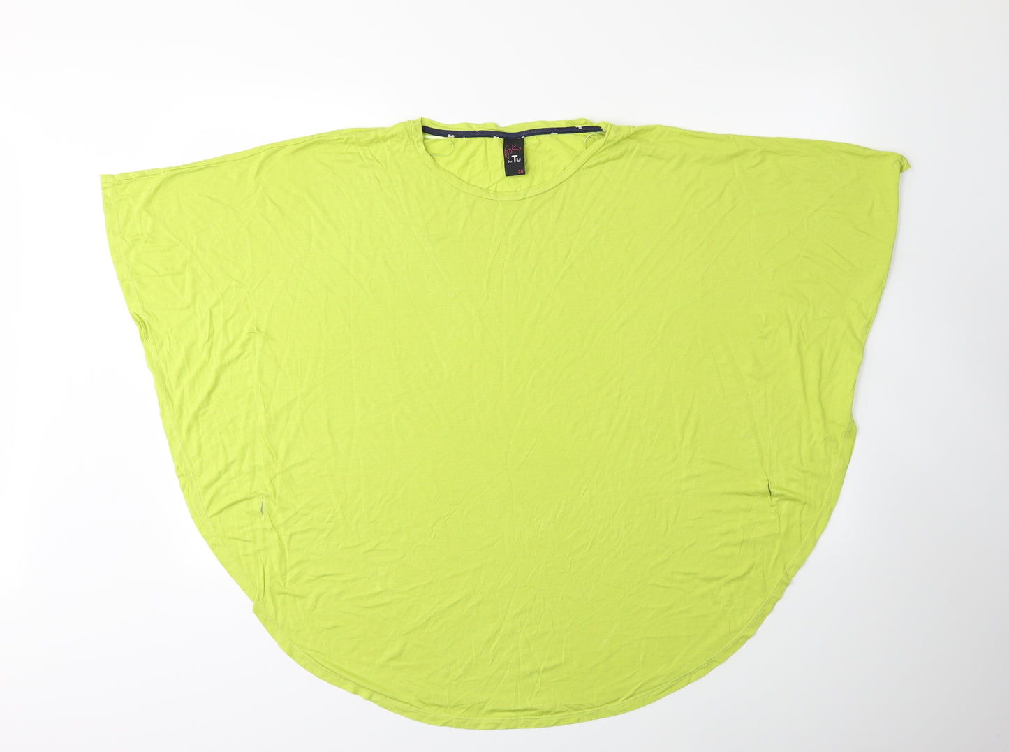 TU Womens Green   Basic T-Shirt Size 20