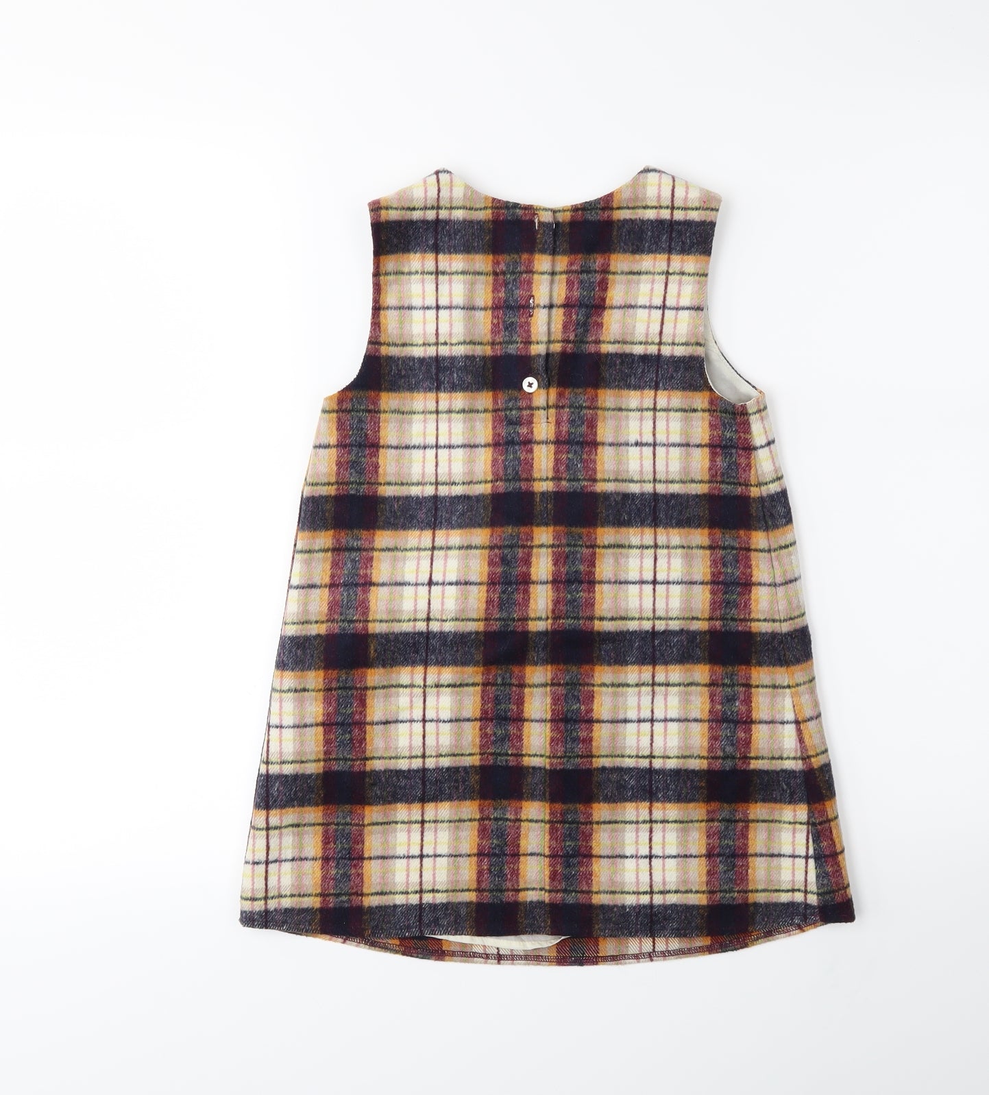 Nutmeg Girls Blue Check  A-Line  Size 5-6 Years