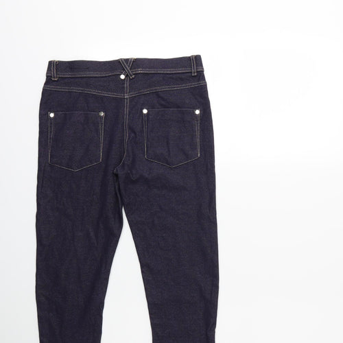 Select Womens Blue  Denim Jegging Jeans Size 8 L20 in