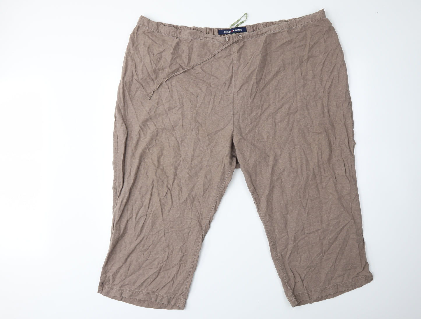 East co Womens Brown   Trousers  Size 30 L22 in