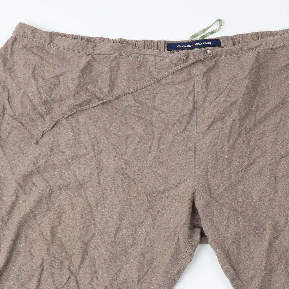 East co Womens Brown   Trousers  Size 30 L22 in