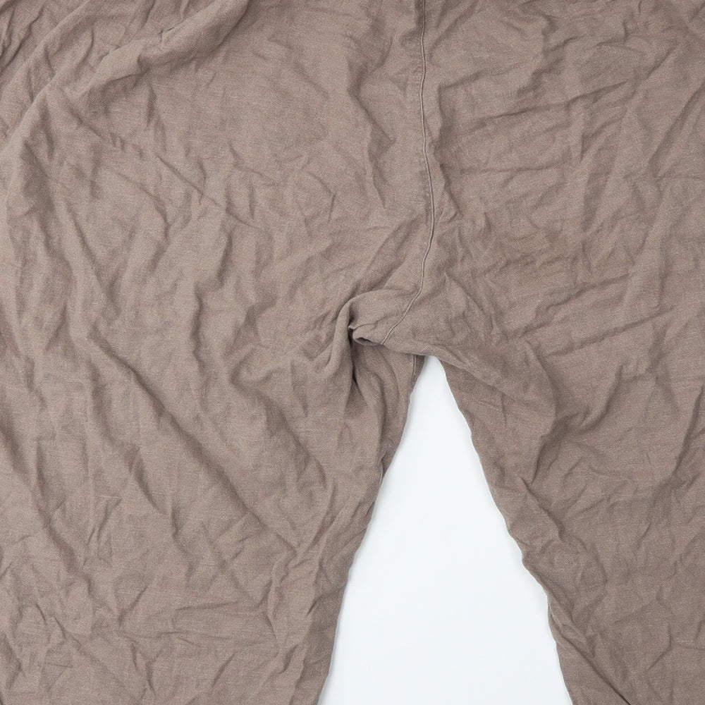 East co Womens Brown   Trousers  Size 30 L22 in