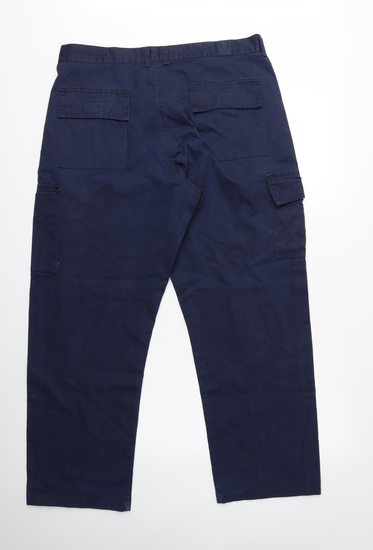 Uneek Mens Blue   Cargo Trousers  L30 in