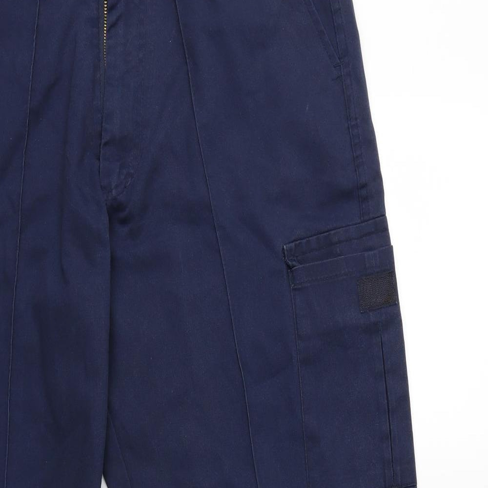 Uneek Mens Blue   Cargo Trousers  L30 in