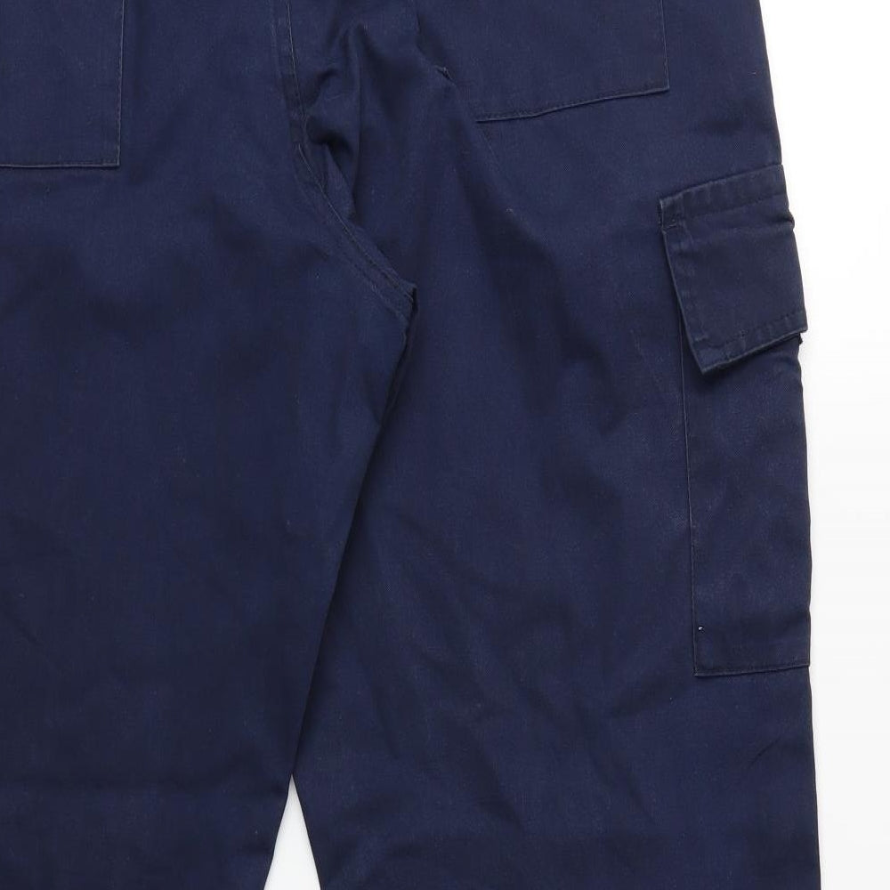 Uneek Mens Blue   Cargo Trousers  L30 in