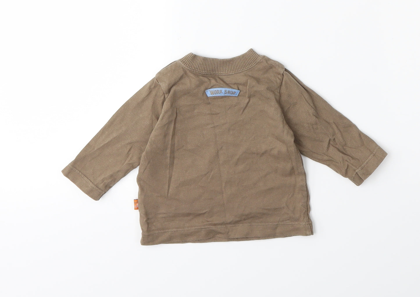 Mothercare Baby Brown   Basic T-Shirt Size 0-3 Months