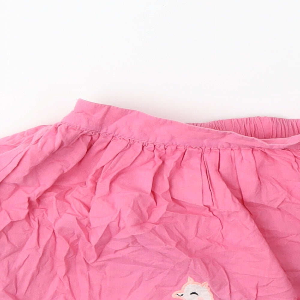 Nutmeg Girls Pink   Flare Skirt Size 5-6 Years