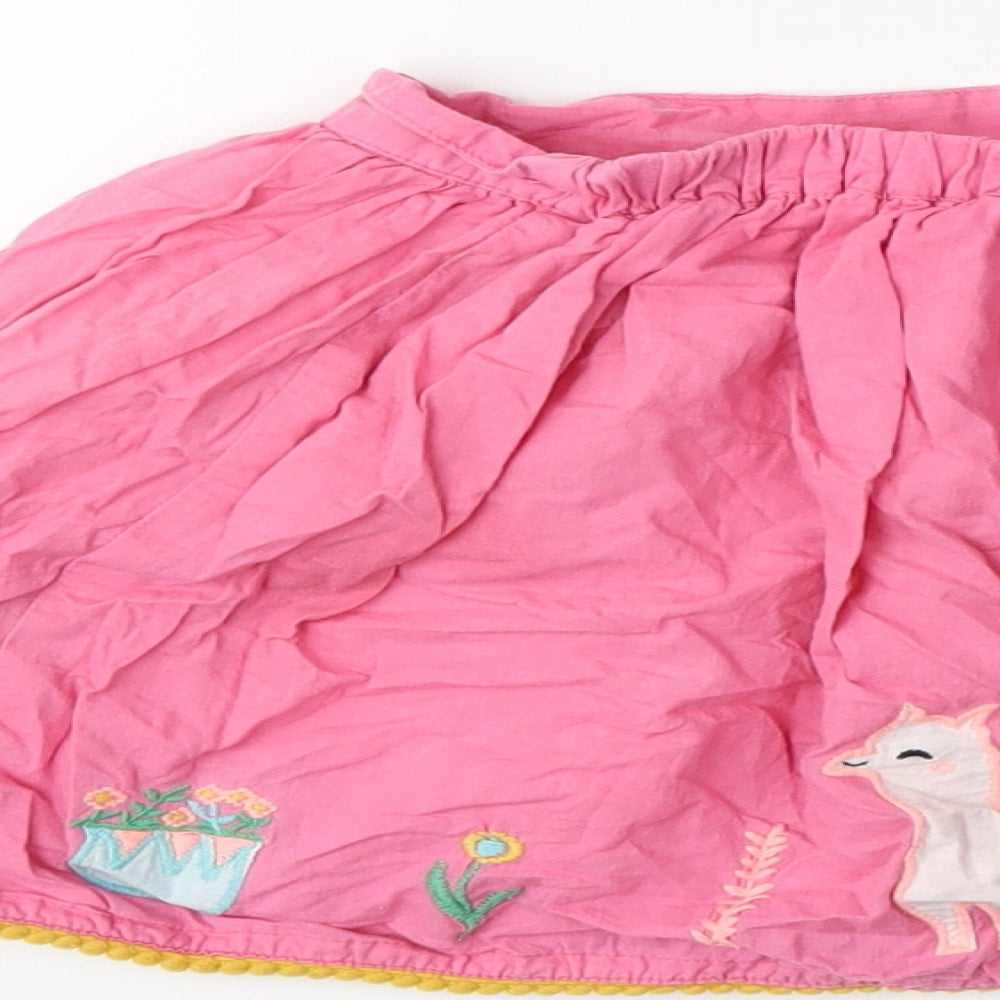 Nutmeg Girls Pink   Flare Skirt Size 5-6 Years