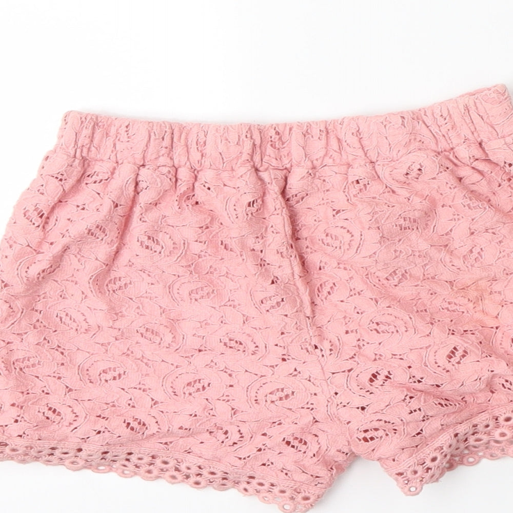Matalan Girls Pink   Sailor Shorts Size 4 Years