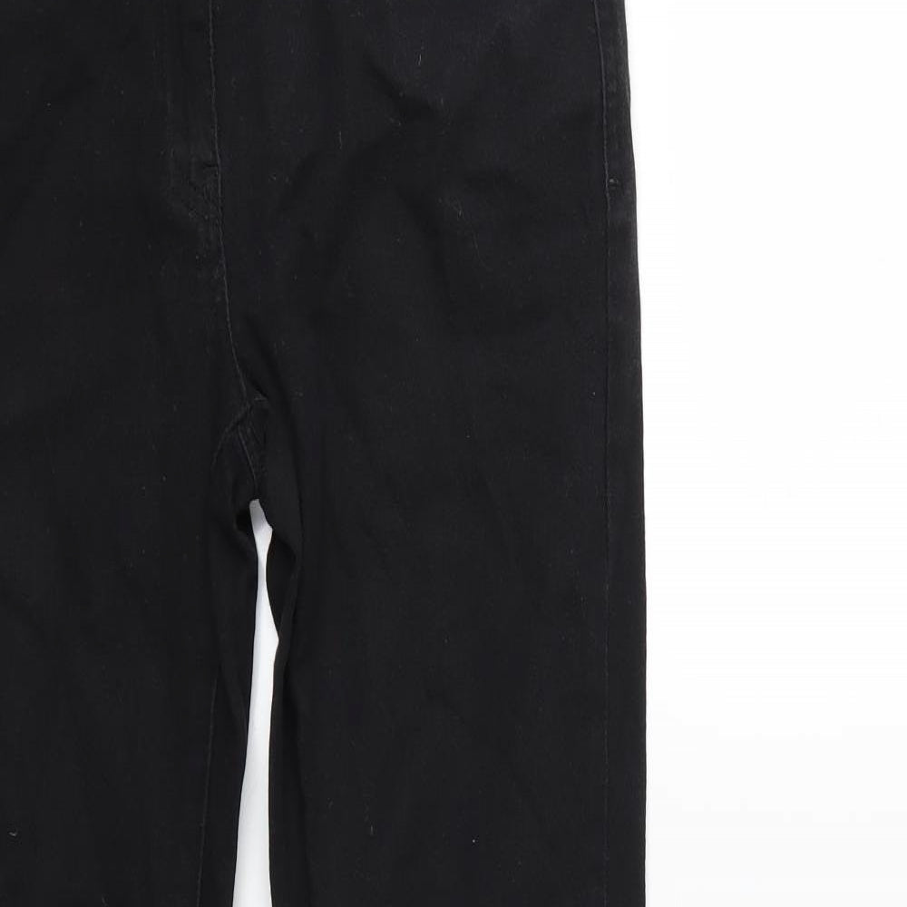 NEXT Womens Black  Denim Skinny Jeans Size 10 L28 in
