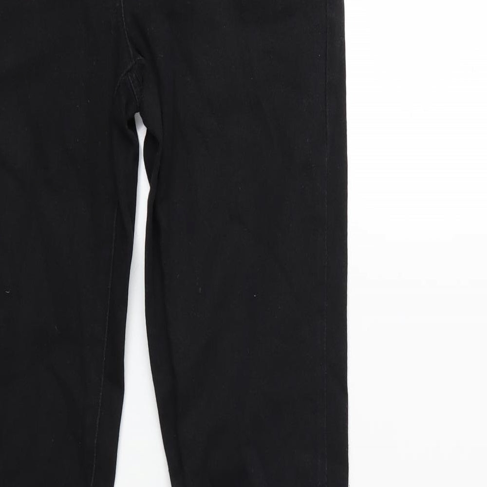 NEXT Womens Black  Denim Skinny Jeans Size 10 L28 in