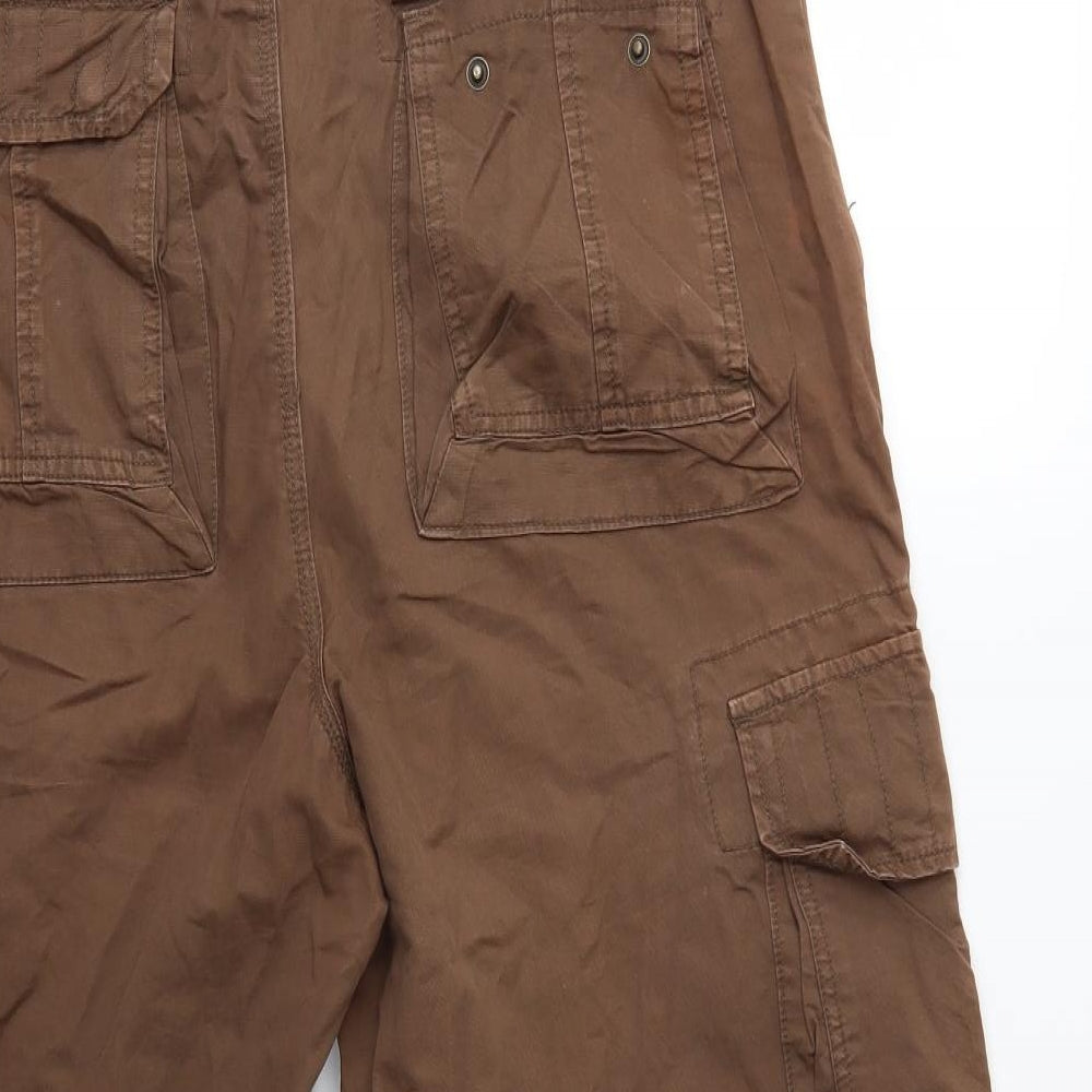 Preworn Womens Brown   Cargo Trousers  L20 in