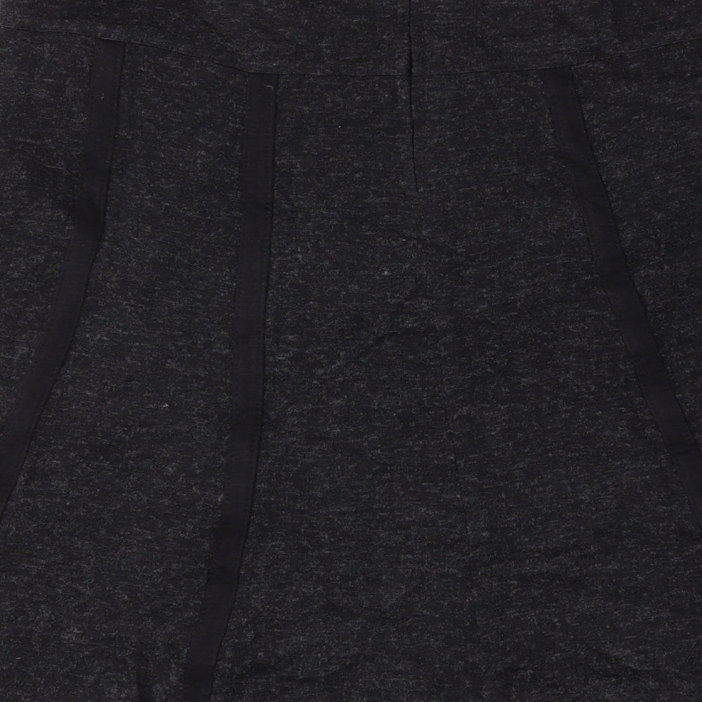 Marks and Spencer Womens Grey   Pleated Skirt Size 12