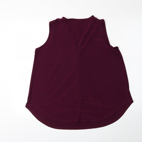 Styled By... Womens Purple   Basic Blouse Size L