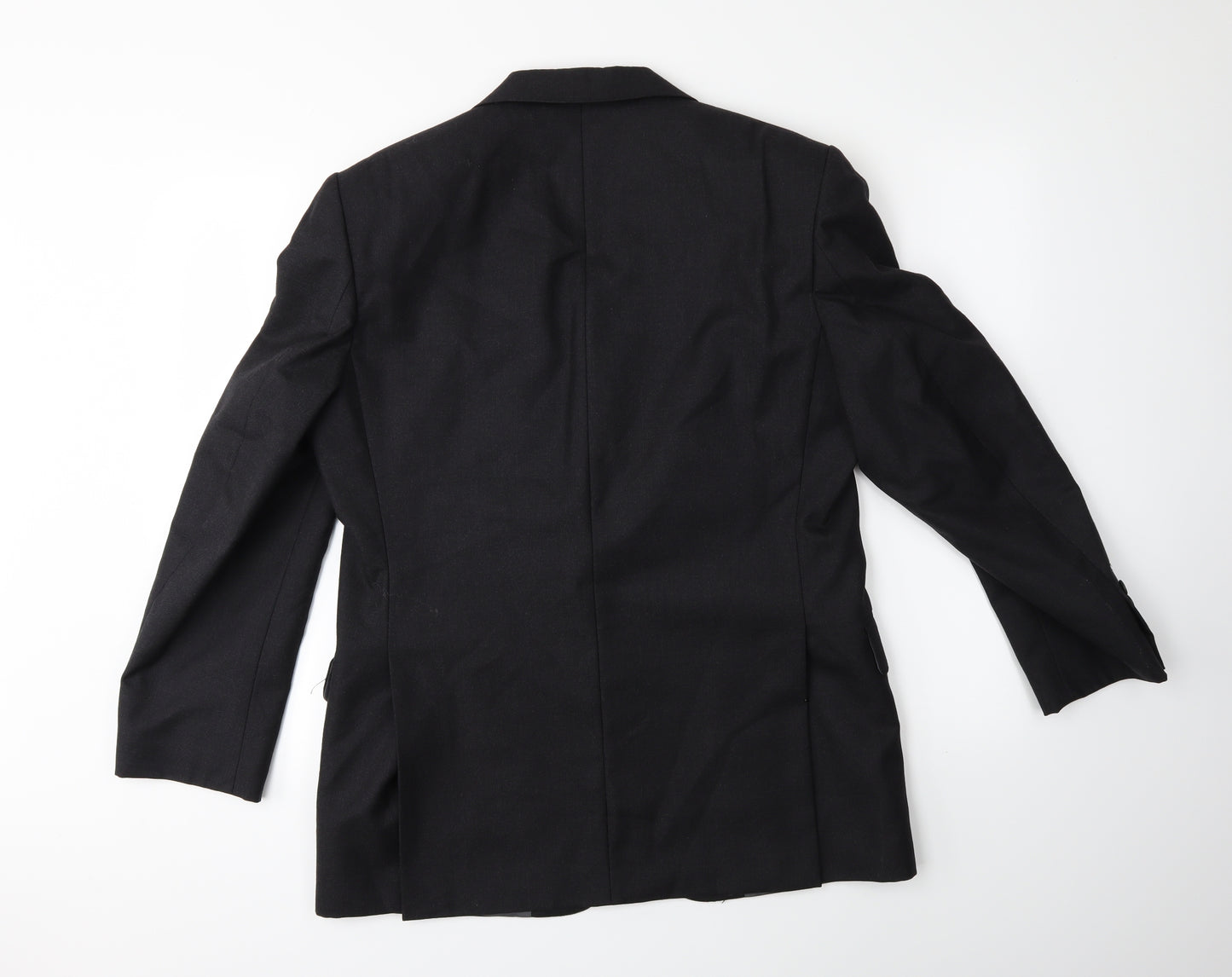 Preworn Mens Black   Jacket Suit Jacket Size 40