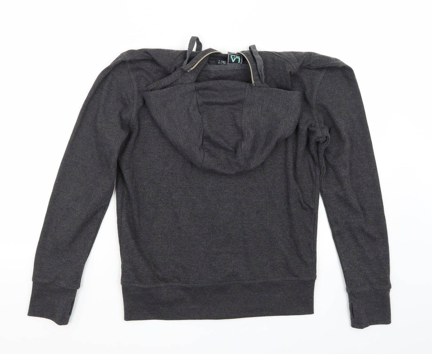 LA Gear Womens Grey   Full Zip Hoodie Size 10