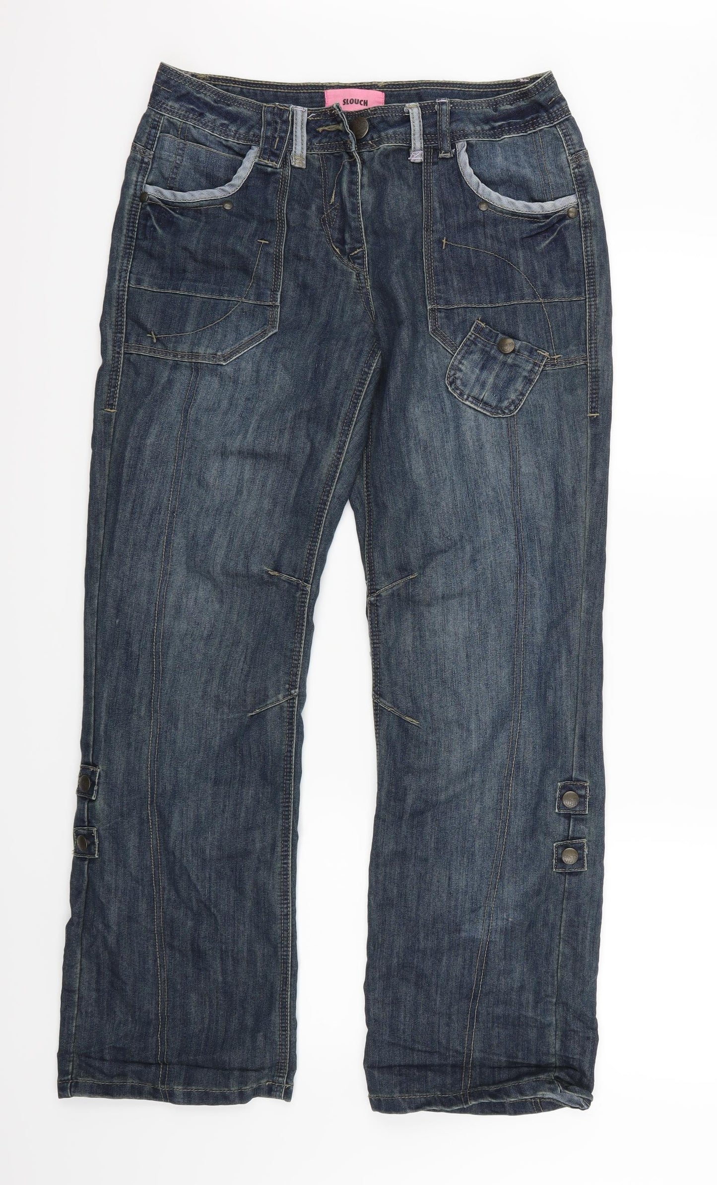 George Womens Blue   Straight Jeans Size 10 L30 in