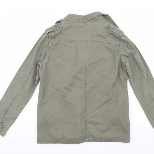 Internationale Womens Green   Jacket Coat Size 8