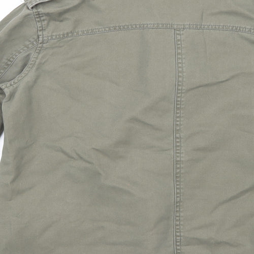 Internationale Womens Green   Jacket Coat Size 8