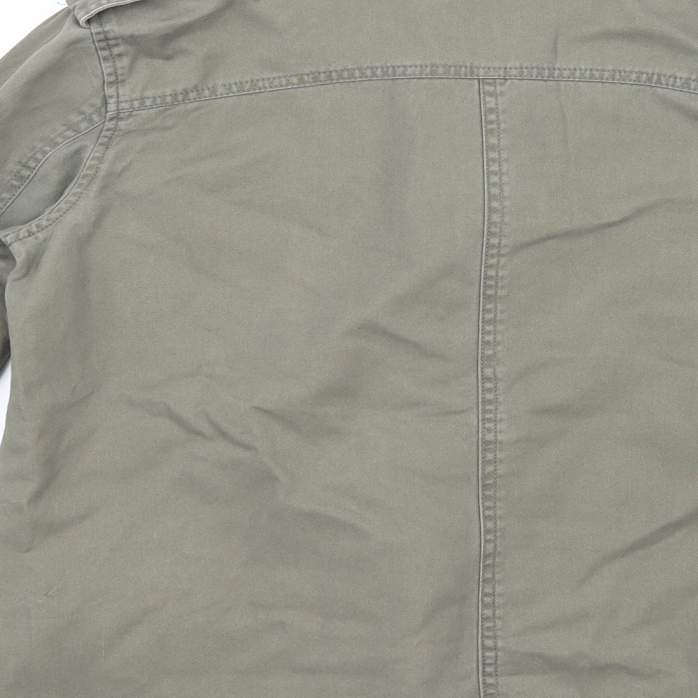 Internationale Womens Green   Jacket Coat Size 8