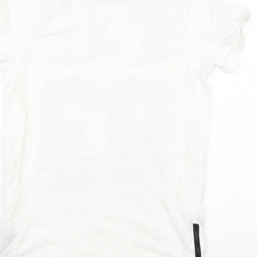 F&F Boys White   Basic T-Shirt Size 12 Years