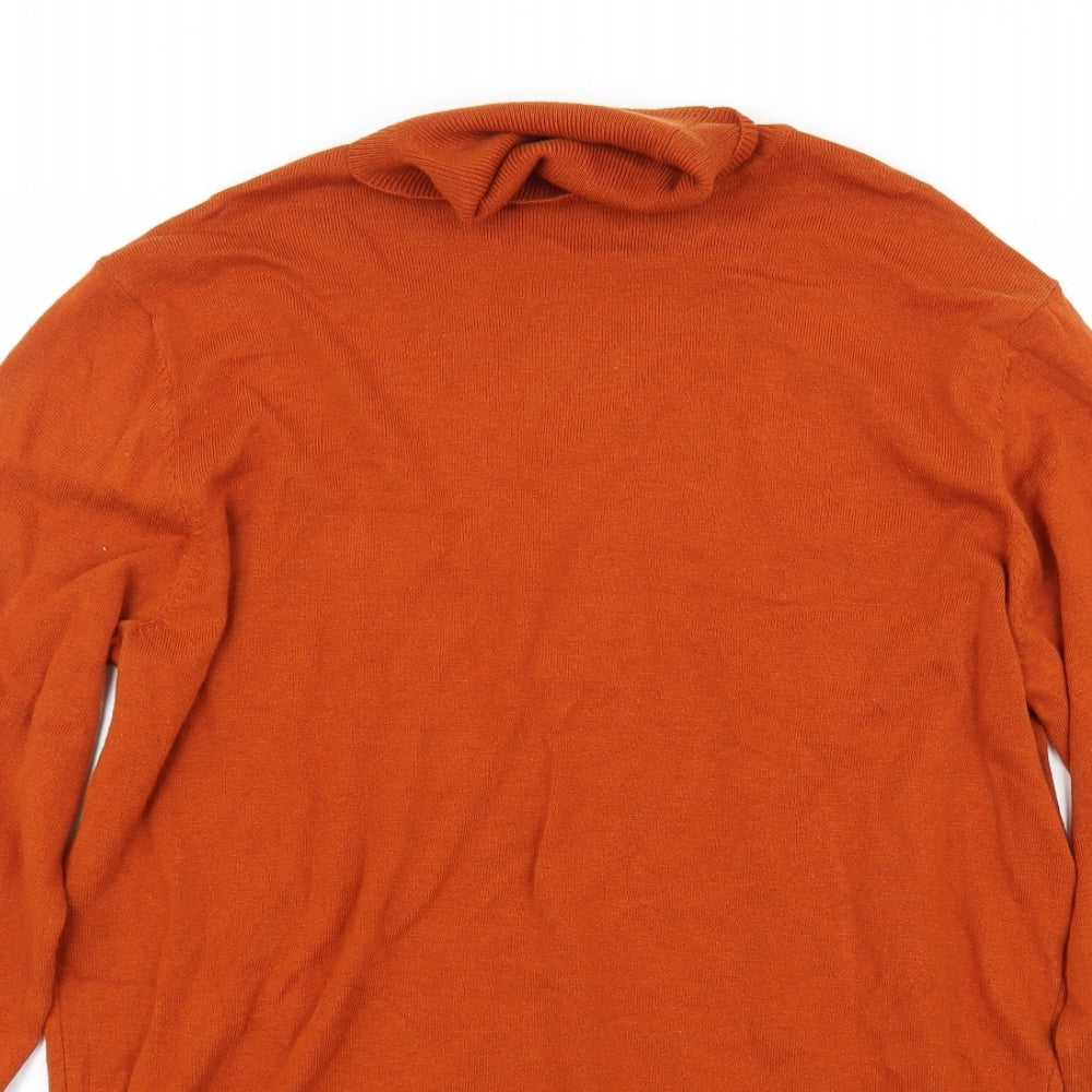 Primark Womens Orange   Basic T-Shirt Size L