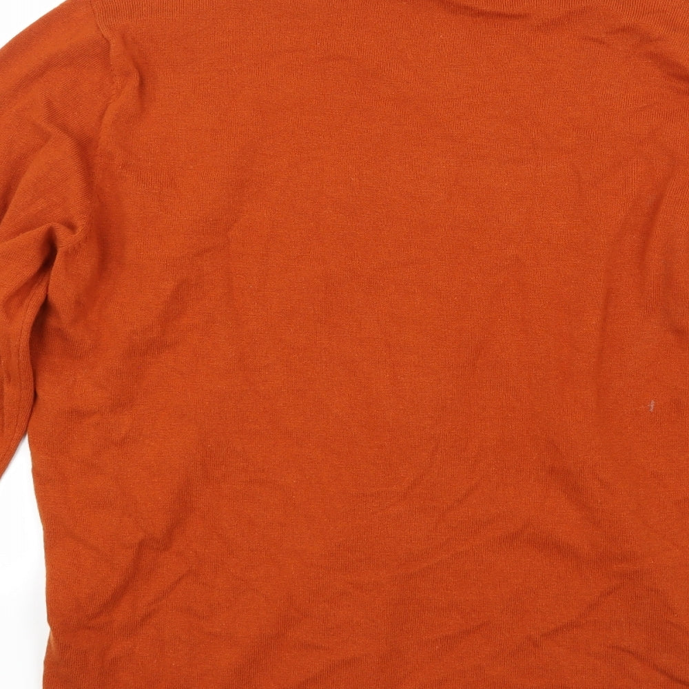 Primark Womens Orange   Basic T-Shirt Size L