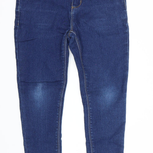 Preworn Girls Blue   Straight Jeans Size 6 Years